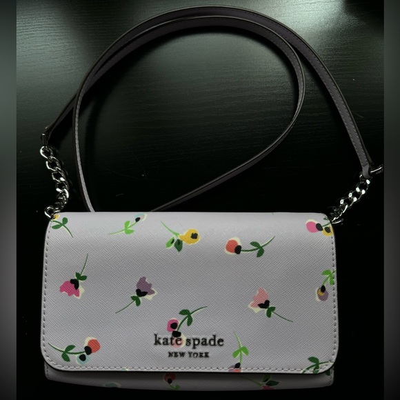 Kate Spade Floral Crossbody Purse - Picture 1 of 4